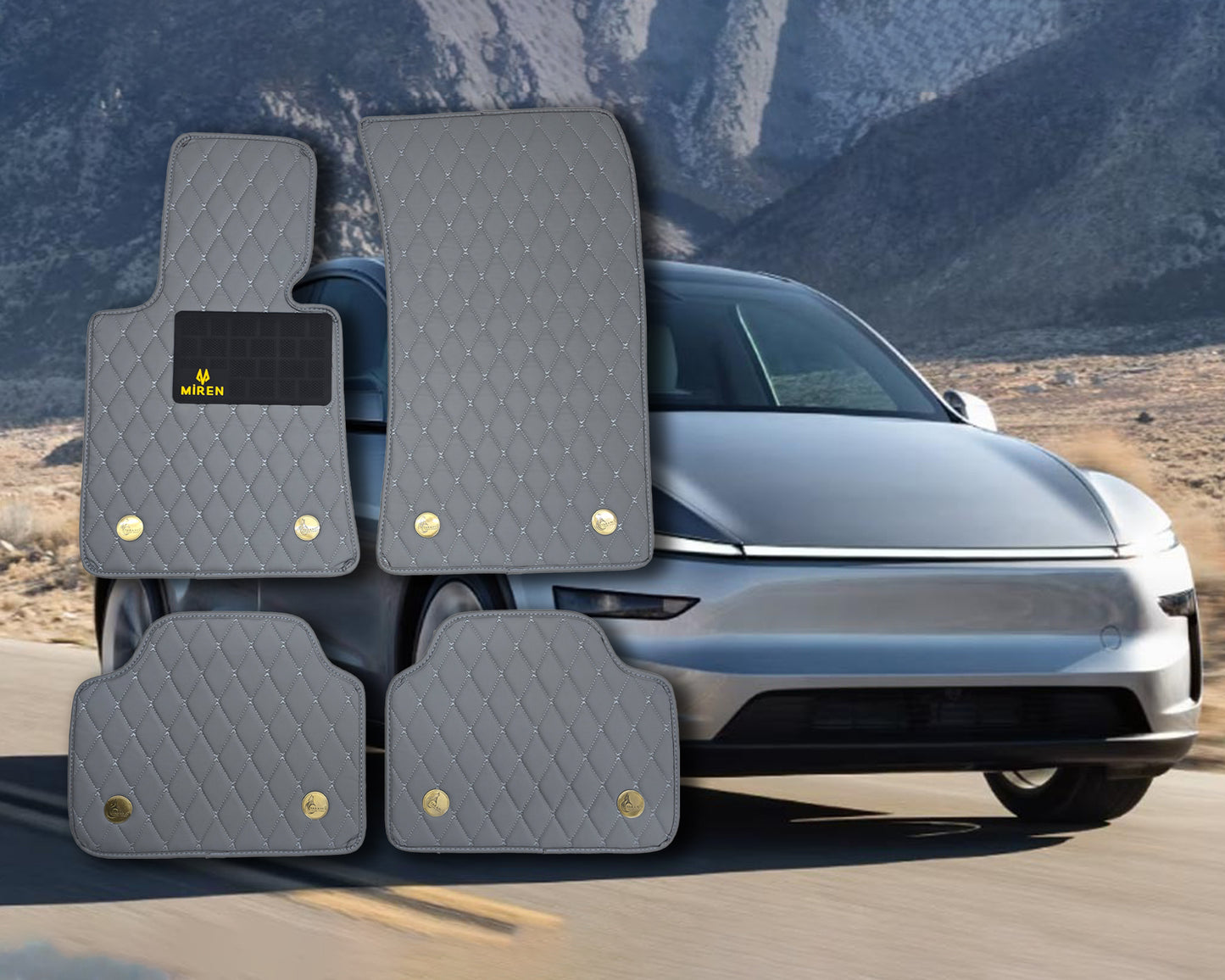Tesla Model Y 2025 Araç İçi Düz Paspas