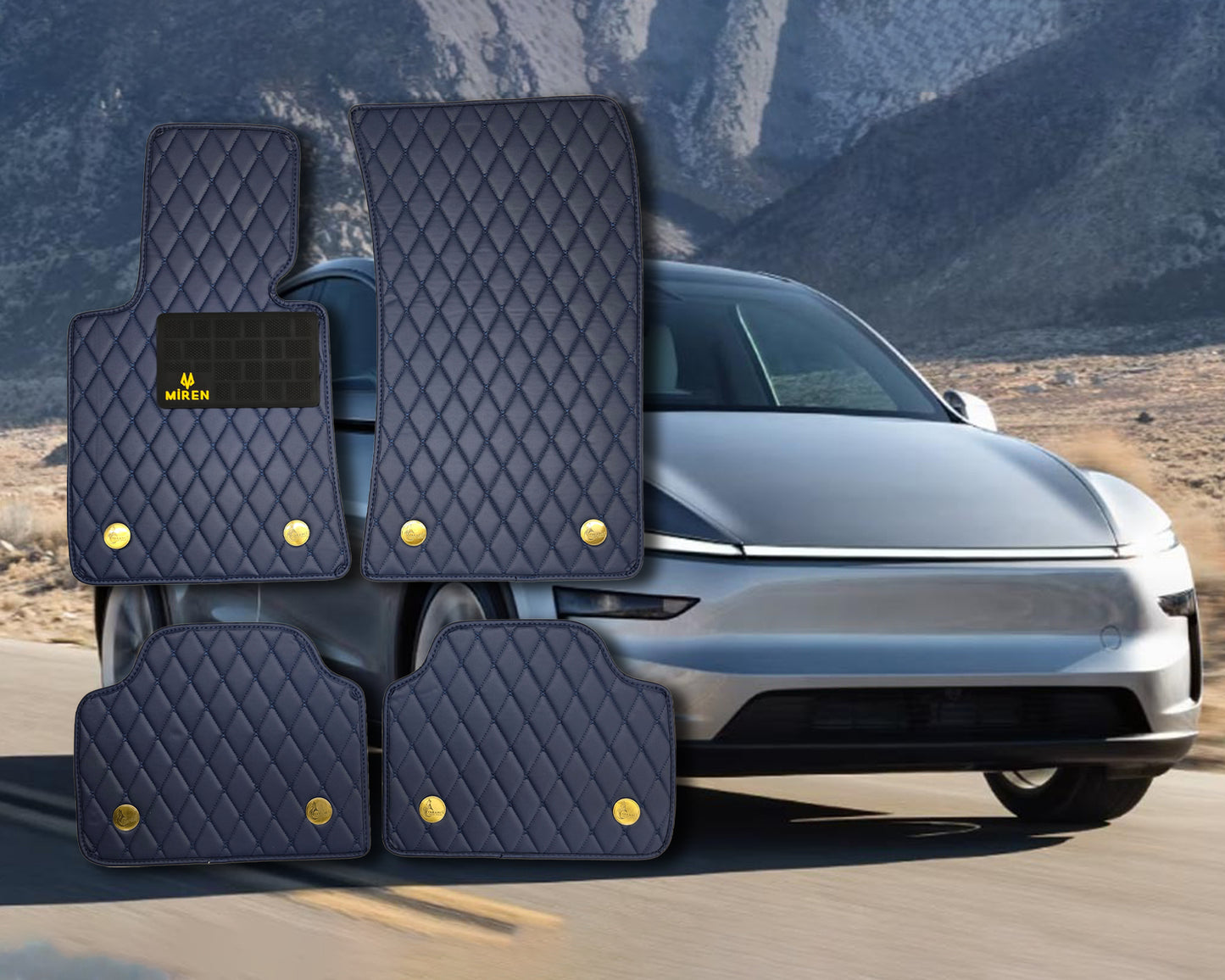 Tesla Model Y 2025 Araç İçi Düz Paspas