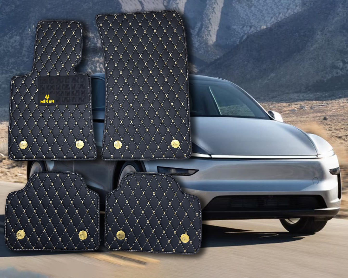 Tesla Model Y 2025 Araç İçi Düz Paspas