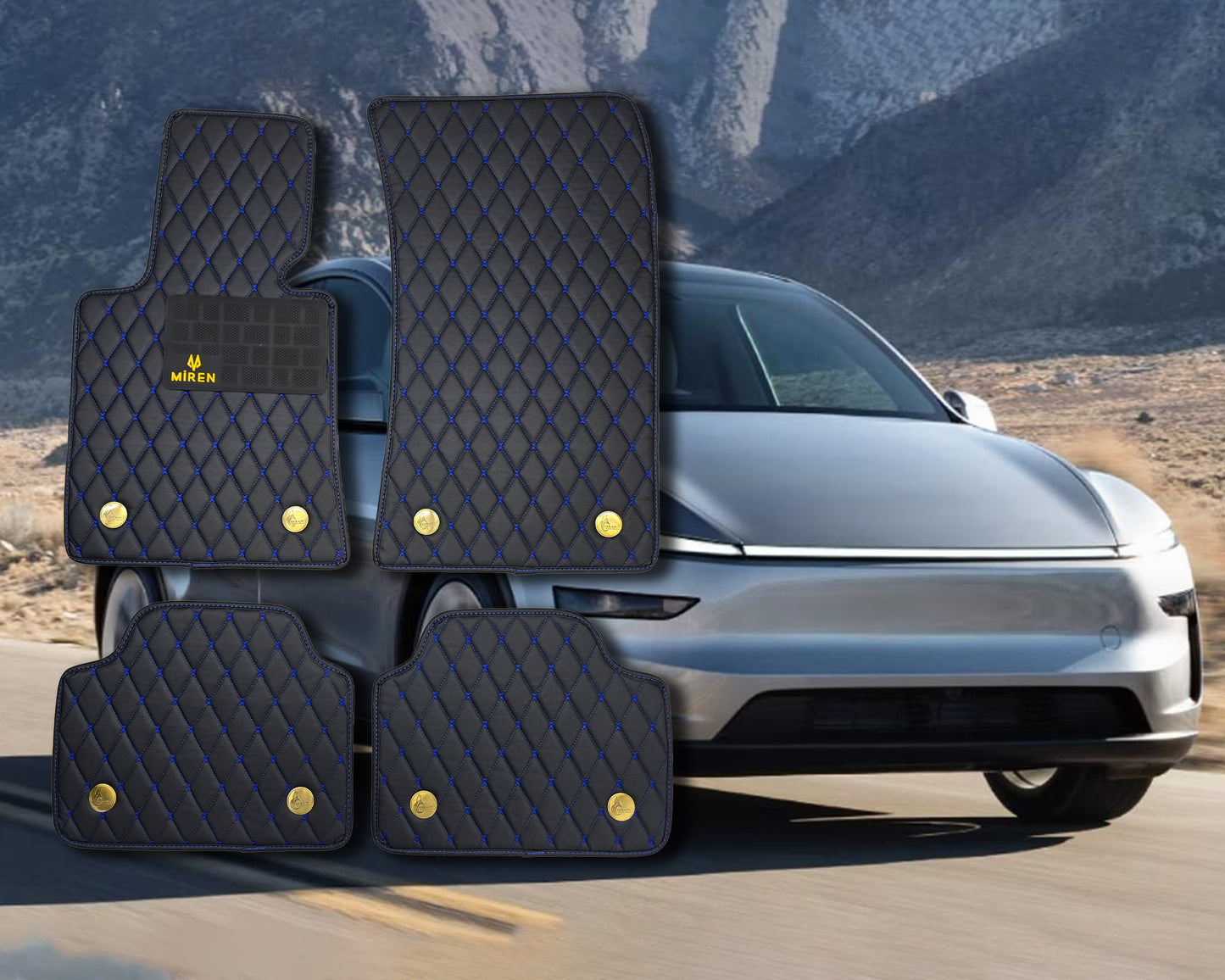 Tesla Model Y 2025 Araç İçi Düz Paspas