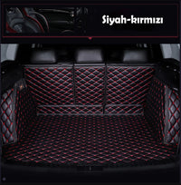 Volkswagen Polo PLUS 2019-2024 söfür ve ön sağ koltuk altında bilgisayar kutusu yok Araç İçin 360 Derece Bagaj Paspas