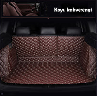 Audi Q7 2006-2015 5 kişili Araç İçin 360 Derece Bagaj Paspas