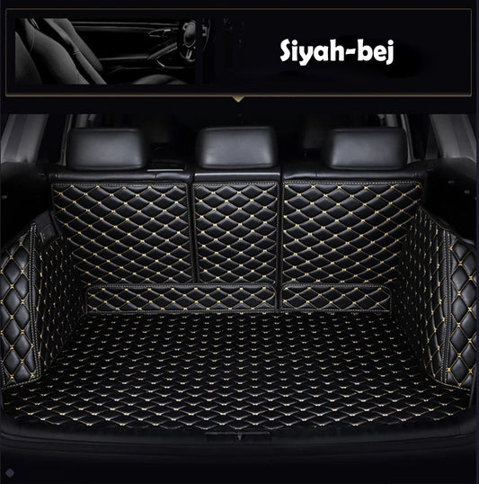 Volkswagen Touareg 2011-2018 düşük sürüm Araç İçin 360 Derece Bagaj Paspas