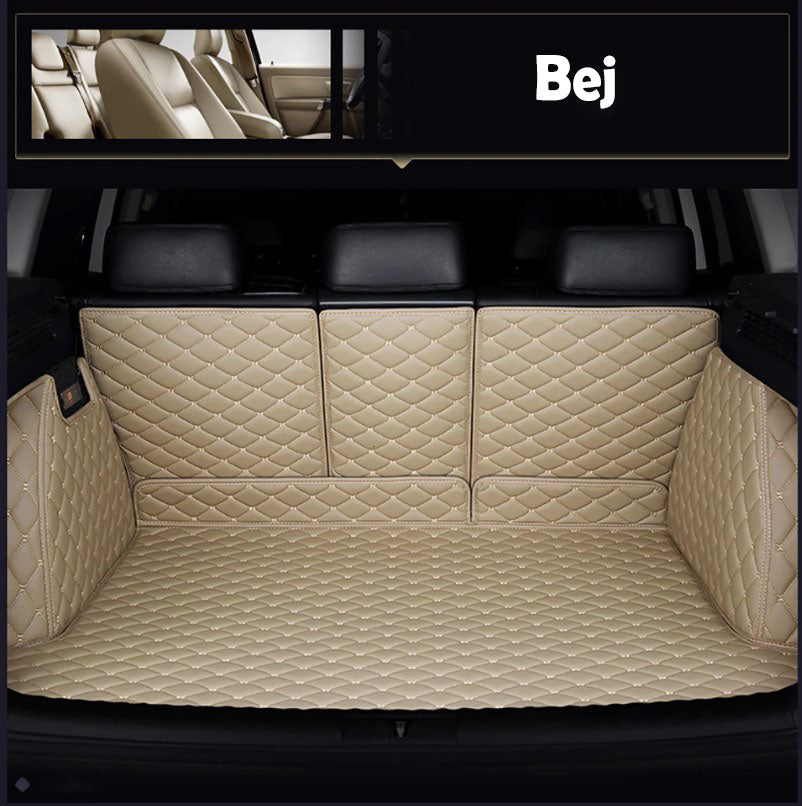 Mercedes GLE 2020-2024 5 kişili, kolçak arka kısmında bardaklık yok, arka koltuk hereket etmiyor Araç İçin 360 Derece Bagaj Paspas