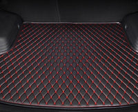 Porsche Panamera 2017-2023 5 kişili kolçak arka kısmında bardaklık var Araç İçin Bagaj Zemin Paspas