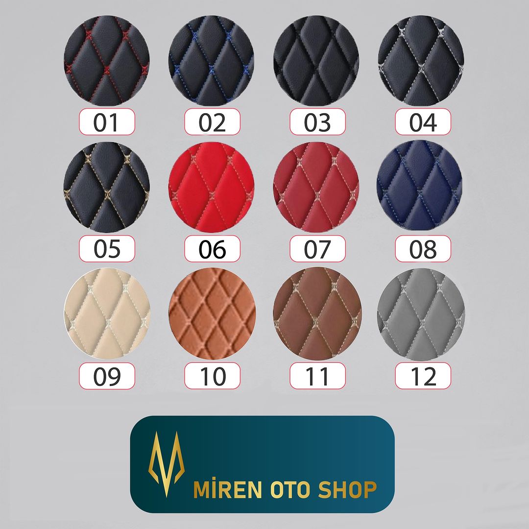 Mercedes Mybach S 2015-2020 4 kişili 5D Havuzlu Paspas