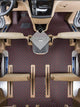 Bentley Continental Flying Spur 2010-2012 5 kişili Araç İçin 360 Derece Araç içi Paspas